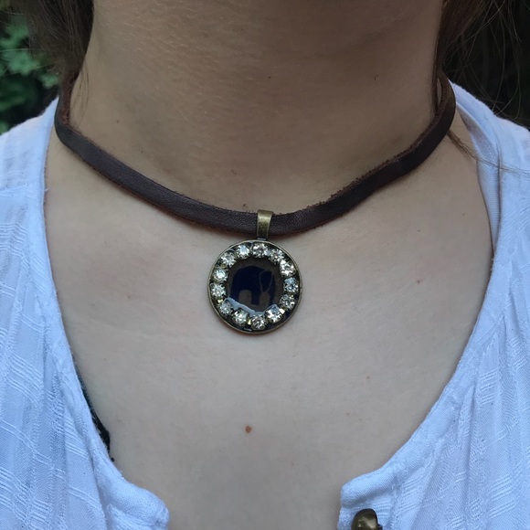 CONVERTIBLE Boho Elephant Necklace/Wrap Bracelet - Picture 3 of 7